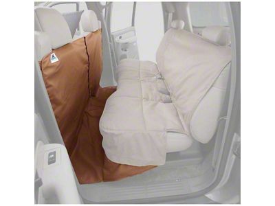 Covercraft Canine Covers Custom CoverAll Rear Seat Protector; Tan (05-11 Mustang Coupe)
