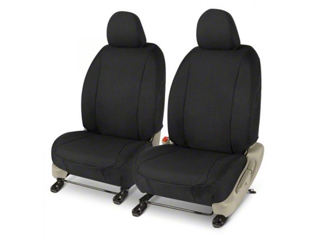 Covercraft Precision Fit Seat Covers Endura Custom Front Row Seat Covers; Black (99-04 Mustang V6)