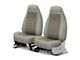 Covercraft Precision Fit Seat Covers Endura Custom Front Row Seat Covers; Charcoal/Silver (83-93 Mustang Convertible)