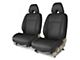 Covercraft Precision Fit Seat Covers Leatherette Custom Front Row Seat Covers; Black (15-23 Mustang Convertible)