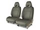 Covercraft Precision Fit Seat Covers Leatherette Custom Front Row Seat Covers; Medium Gray (05-14 Mustang w/o RECARO Seats)
