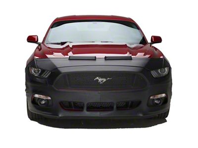 Covercraft Colgan Custom Original Front End Bra with License Plate Opening; Black Crush (05-09 Mustang w/ Saleen S281 Package)