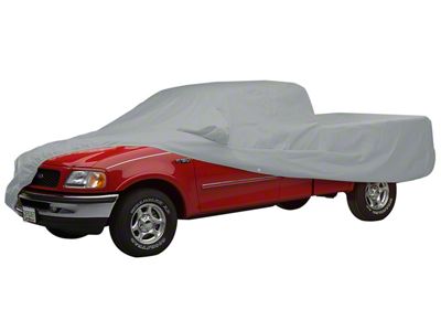 Covercraft Custom Car Covers Polycotton Car Cover with Antenna Pocket; Gray (22-25 Mustang GT Fastback w/ Performance Pack)