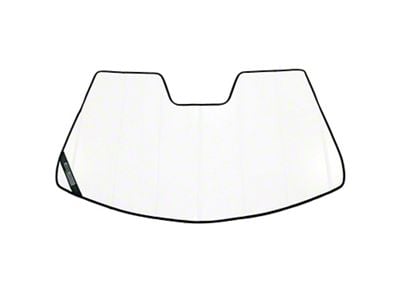 Covercraft UVS100 Heat Shield Premier Series Custom Sunscreen; White (79-93 Mustang Coupe, Hatchback)