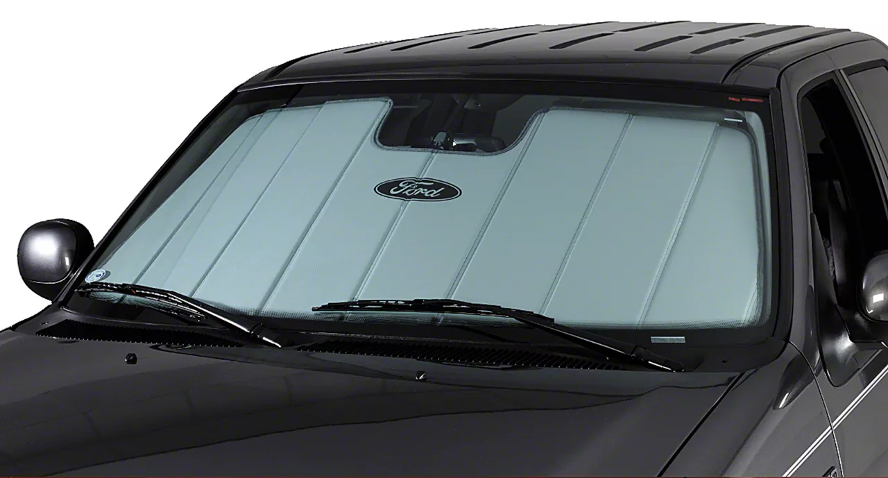 Covercraft UVS100 Heat Shield Mustang Custom Sunscreen with Mustang 50