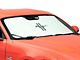 Covercraft UVS100 Heat Shield Premier Series Custom Sunscreen with Tri-Bar Logo; White (10-12 Mustang)