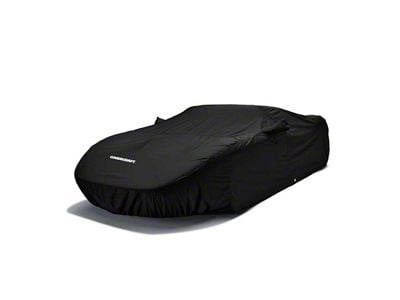 Covercraft Custom Car Covers WeatherShield HP Car Cover; Black (87-93 Mustang LX Coupe)
