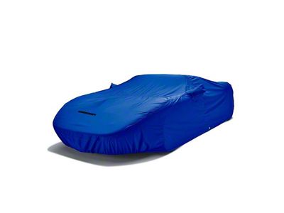 Covercraft Custom Car Covers WeatherShield HP Car Cover with Antenna Pocket; Bright Blue (21-23 Mustang Mach 1 w/ Handling Package)
