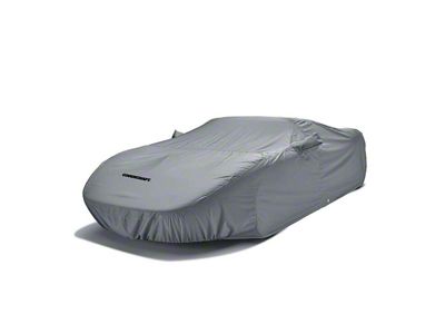 Covercraft Custom Car Covers WeatherShield HP Car Cover with Antenna Pocket; Gray (15-24 Mustang Fastback, Excluding GT350, GT500 & 22-24 GT Fastback w/ Performance Pack)