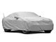 Covercraft Custom Car Covers WeatherShield HP Car Cover with Black Mustang Pony Logo; Gray (10-14 Mustang)