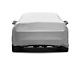 Covercraft Custom Car Covers WeatherShield HP Car Cover with Black Mustang Tri-Bar Logo; Gray (15-23 Mustang Fastback)
