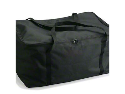 Covercraft Zippered Car Cover Tote Bag; Large; Black (Universal; Some Adaptation May Be Required)