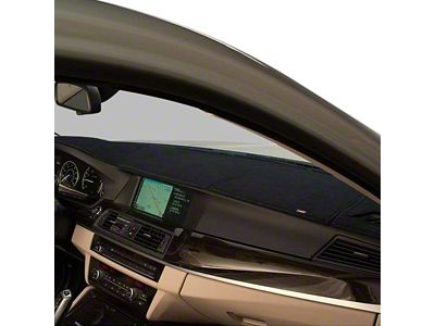 Covercraft SuedeMat Custom Dash Cover; Black (93-96 Camaro w/ Alarm Sensor)