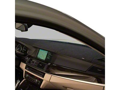 Covercraft SuedeMat Custom Dash Cover; Smoke (93-96 Camaro w/ Alarm Sensor)