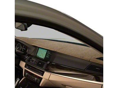 Covercraft SuedeMat Custom Dash Cover; Beige (06-07 Charger w/ Climate Sensor)