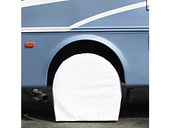 Covercraft Snap Ring Tire Saver; White 