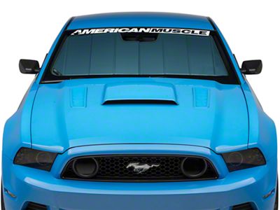 Covercraft UVS100 Heat Shield Custom Sunscreen; Blue Metallic (13-14 Mustang)