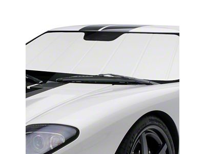 Covercraft UVS100 Heat Shield Premier Series Custom Sunscreen; White (97-04 Corvette C5)
