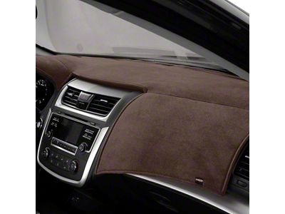 Covercraft VelourMat Custom Dash Cover; Cocoa (93-96 Camaro w/ Alarm Sensor)