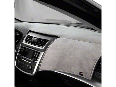 Covercraft VelourMat Custom Dash Cover; Grey (93-96 Camaro w/ Alarm Sensor)