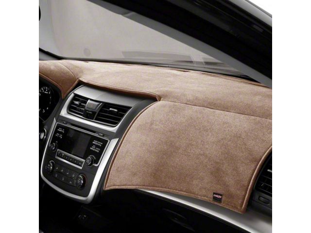 Covercraft VelourMat Custom Dash Cover; Taupe (10-15 Camaro w/o Heads Up Display)