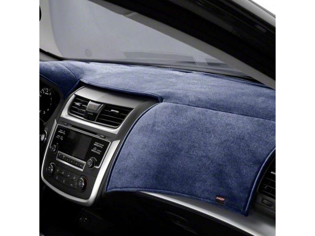 Covercraft VelourMat Custom Dash Cover; Navy (08-14 Challenger)