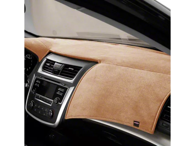 Covercraft VelourMat Custom Dash Cover; Caramel (06-07 Charger w/ Climate Sensor)