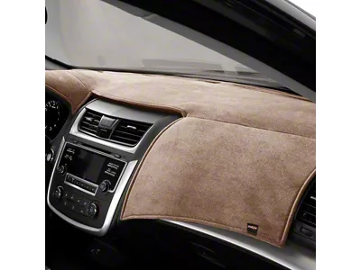 Covercraft VelourMat Custom Dash Cover; Taupe (15-23 Mustang w/ Forward Collision Warning)