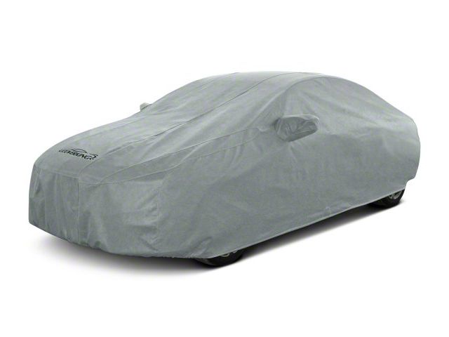 Coverking Coverbond Car Cover without Rear Roof Antenna Pocket; Gray (11-14 Charger)
