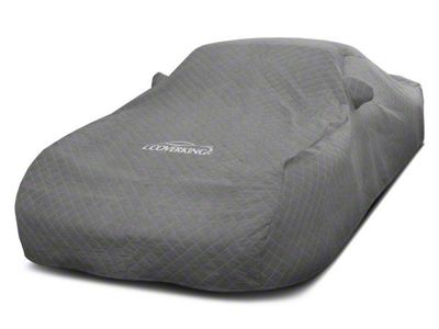 Coverking Moving Blanket Indoor Car Cover without Roof Antenna Pocket; Gray (06-10 Charger w/ Rear Spoiler)