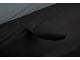 Coverking Satin Stretch Indoor Car Cover with Rear Roof Antenna Pocket; Black/Metallic Gray (11-14 Charger)