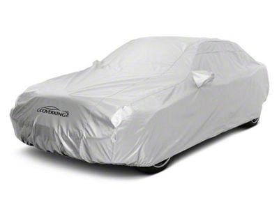 Coverking Silverguard Car Cover with Pocket for Rod-Style Roof Antenna (08-10 Charger w/ Rear Spoiler)