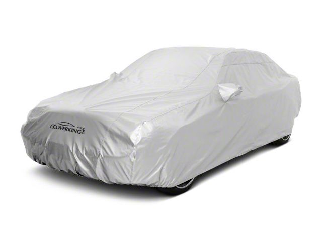 Coverking Silverguard Car Cover with Rear Roof Antenna Pocket (11-14 Charger)