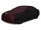Coverking Stormproof Car Cover with Pocket for Rod-Style Roof Antenna; Black/Wine (08-10 Charger w/ Rear Spoiler)