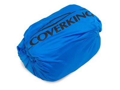 Coverking Satin Stretch Indoor Car Cover; Grabber Blue (14-19 Corvette C7 Stingray Convertible)