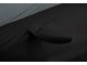 Coverking Satin Stretch Indoor Car Cover; Black/Metallic Gray (13-14 Mustang GT Convertible, V6 Convertible)
