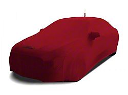 Coverking Satin Stretch Indoor Car Cover; Pure Red (07-09 Mustang GT Convertible w/ California Special Package)
