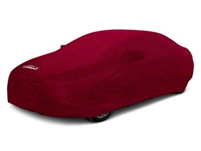 Coverking Stormproof Car Cover; Red (18-23 Mustang GT & EcoBoost Fastback)