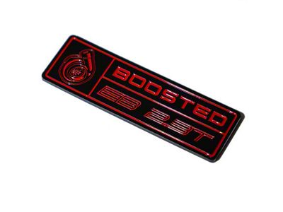 Coyote Badge Shop Boosted Dash Plaque (15-23 Mustang EcoBoost)
