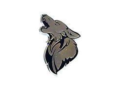 Coyote Badge Shop GT500 Style V1 Floating Coyote Badge; Bronze with Black Fill (Universal; Some Adaptation May Be Required)