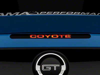 SEC10 Coyote Third Brake Light Decal (11-14 Mustang)