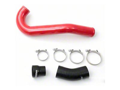 cp-e HotCharge Hot-Side Charge Pipe; Race Red (15-23 Mustang EcoBoost)