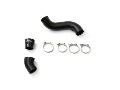 cp-e METHCharge Cold Side Charge Pipe; Satin Black (15-23 Mustang EcoBoost)