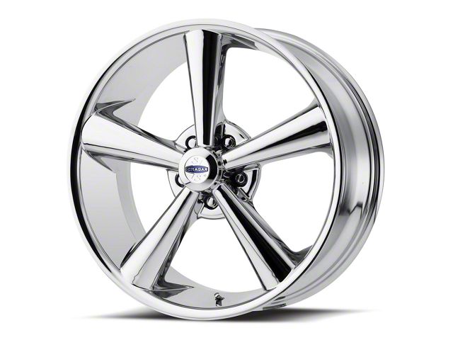 Cragar 614 Series Chrome Wheel; 20x10 (08-23 RWD Challenger, Excluding Widebody)