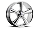 Cragar 614 Series Chrome Wheel; 20x10 (08-23 RWD Challenger, Excluding Widebody)