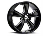 Cragar 615 Series Gloss Black Wheel; 18x8 (08-23 RWD Challenger, Excluding Widebody)