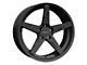 Cratus CR107 Flat Black Wheel; 22x9 (08-23 RWD Challenger, Excluding Widebody)