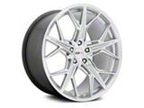 Cray Hammerhead Gloss Silver with Mirror Cut Face Wheel; 20x9; 38mm Offset (10-15 Camaro)