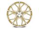 Cray Hammerhead Gloss Gold with Mirror Cut Face Wheel; 20x9 (16-24 Camaro)