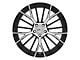 Cray Astoria Gloss Black with Mirror Cut Face Wheel; 19x12 (06-13 Corvette C6 Grand Sport, Z06)